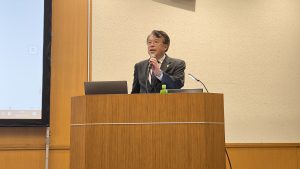 菊田会長の開会挨拶